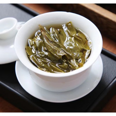 批发云南普洱 大树生茶 冰岛黄金叶250g生茶砖 老树普洱生茶图3