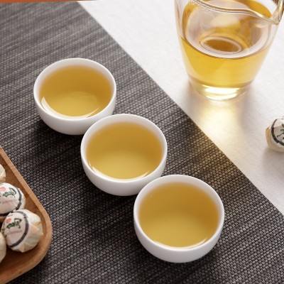 批发云南普洱冰岛龙珠 小沱茶500g 早春古树茶 生茶图3
