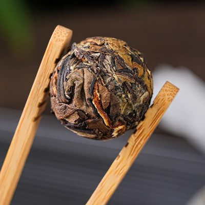 陈皮白茶小龙珠 散装调味茶500克图2