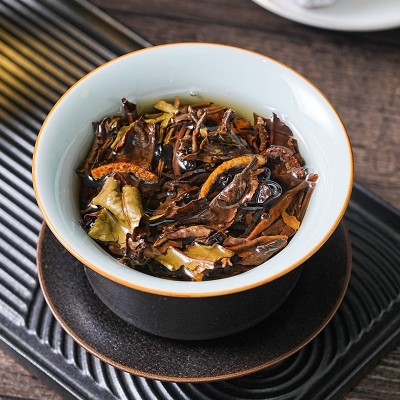 陈皮白茶小龙珠 散装调味茶500克图4