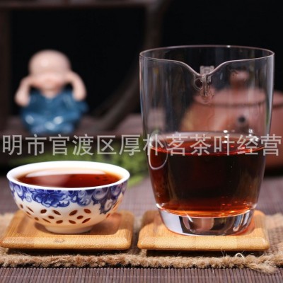 一件代发云南普洱茶金沙碎银子茶化石5号颗粒袋装500克精装贡義号图4