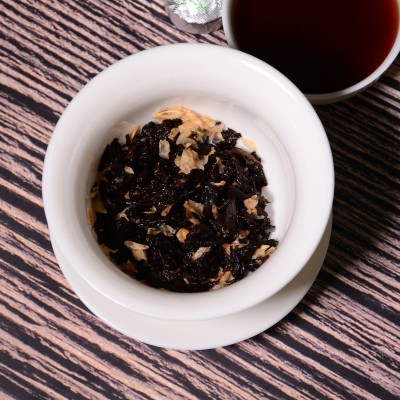 云南小沱茶茉莉花迷你小沱茶普洱浓香型茶叶陈年云南熟普茶共500g图2