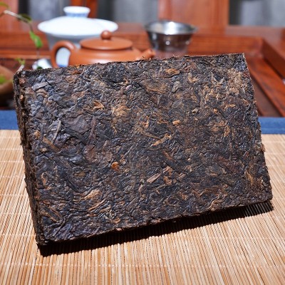 延初茶业 云南普洱 老普洱 陈香砖 茶 250克砖茶 厂家 直接发货图2