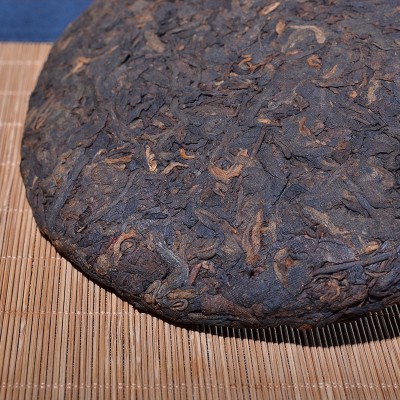 延初茶业 云南普洱茶 熟茶饼茶 陈年 老普洱 古树茶 厂家 直接发货图2