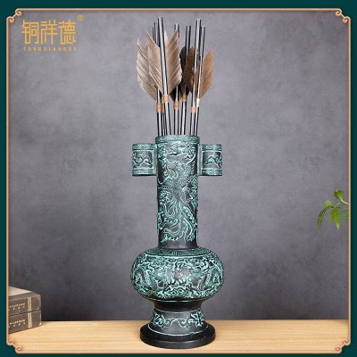 投壶游戏道具 套装带箭仿古青铜器庙会公司学校暖场活动厂家直销图3