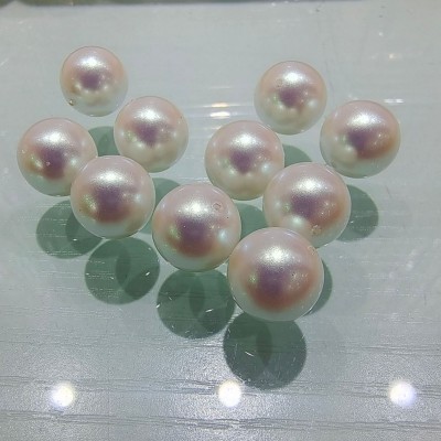 仿天然日本珠全孔 极强粉光幻彩仿珍珠手链项链饰品配件DIY配件图4