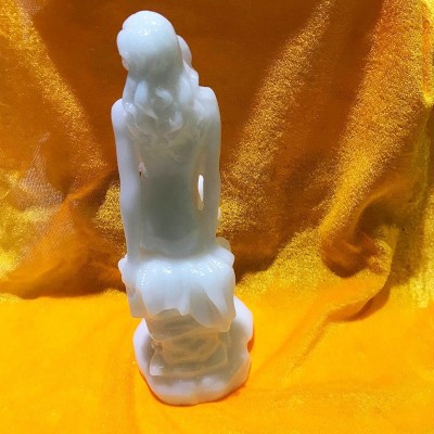 玉器摆件创意礼品玉石女神岫玉工艺品欧式家具玉人物美女摆件欧式图4