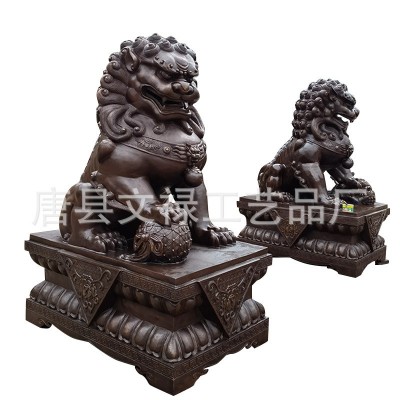 铸铜雕塑麒麟貔貅仿铜人物动物雕塑耐腐蚀纯手工形象厂家批发图5