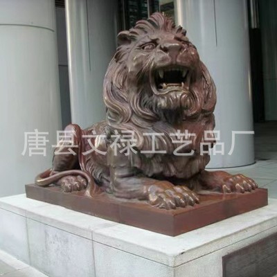 铸铜雕塑麒麟貔貅仿铜人物动物雕塑耐腐蚀纯手工形象厂家批发图4