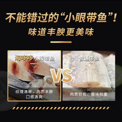 舟山带鱼海鲜半成品带鱼段中段去头去尾水产工厂冷冻食品海鲜批发图2