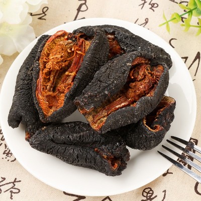 加工定制俄罗斯开腹参淡干冰岛红极参参皮淡干圆筒参海鲜批发图4