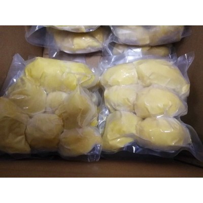 泰国进口金枕冷冻榴莲肉A级新鲜榴莲果肉有核一公斤独立包装图3