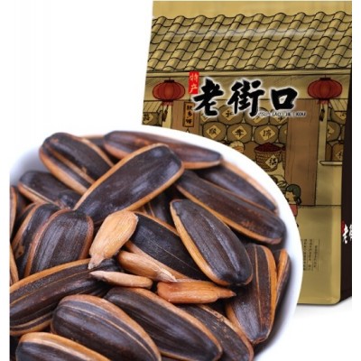 老街口焦糖味瓜子500gx2袋零食坚果炒货葵花籽