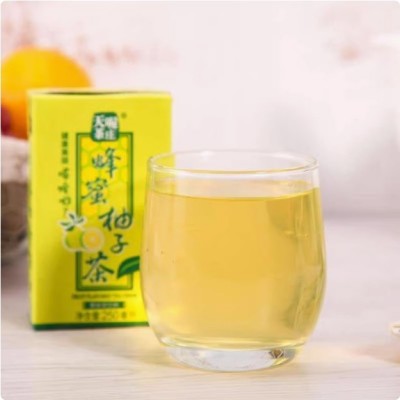 天喔茶庄蜂蜜柚子茶250ml*24盒 果汁饮料果味茶饮料图2